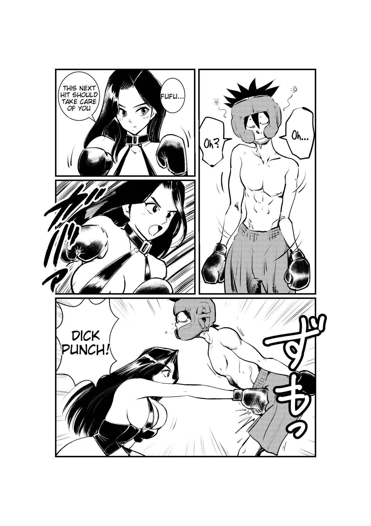 [Pecan (Makunouchi)] Monzetsu! Mix Fight | Painful KO! Mixed Fighting [English] [Tigoris Translates] [ピーカン (幕野内)] 悶絶!ミックスファイト [英訳]