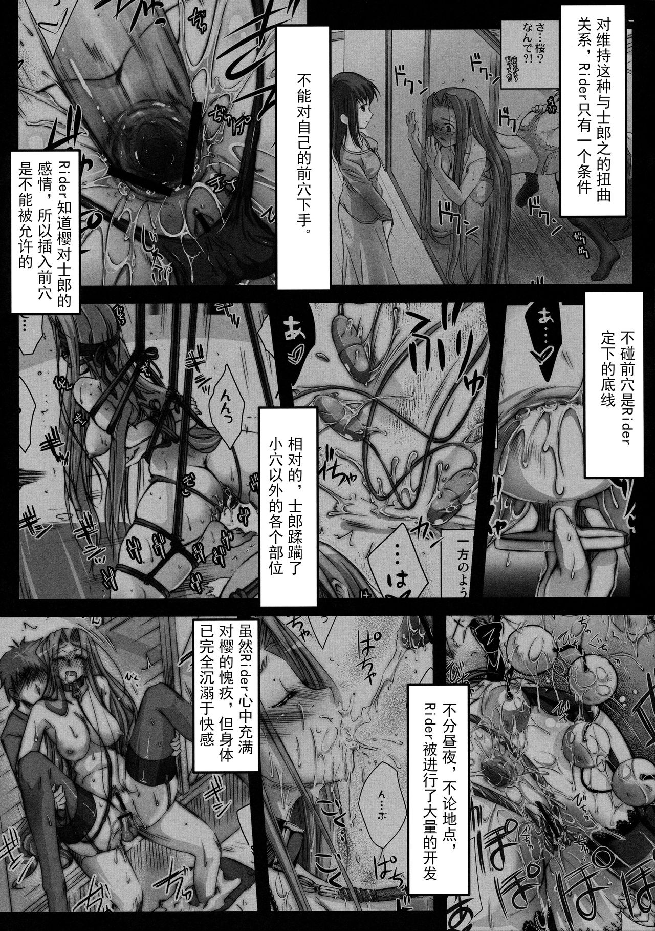 (C91) [Kaiki Nisshoku (Ayano Naoto)] R.O.D 10 -Rider or Die- (Fate/hollow ataraxia) [chinese][Shadow个人汉化] (C91) [怪奇日蝕 (綾野なおと)] R.O.D 10 -Rider or Die- (Fate/hollow ataraxia) [中国翻訳]
