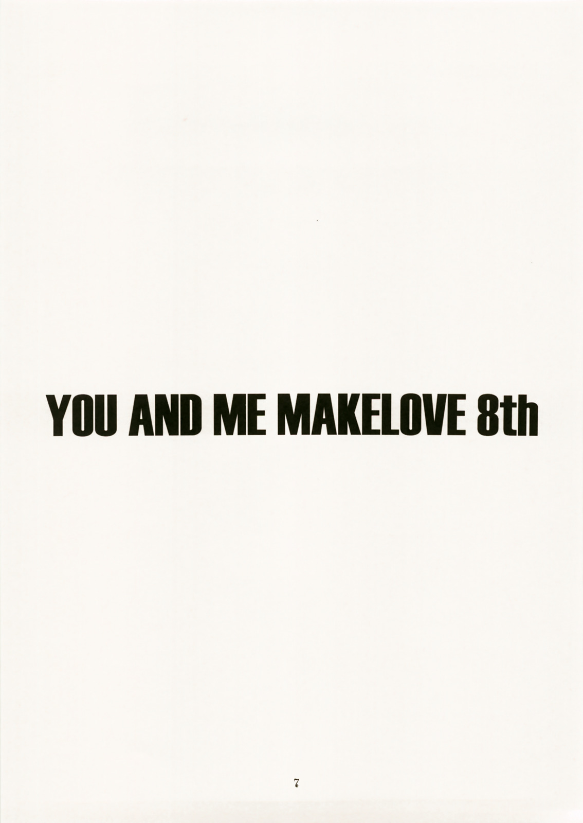 [PERFECT CRIME] YOU AND ME MAKELOVE 8th{masterbloodfer} 