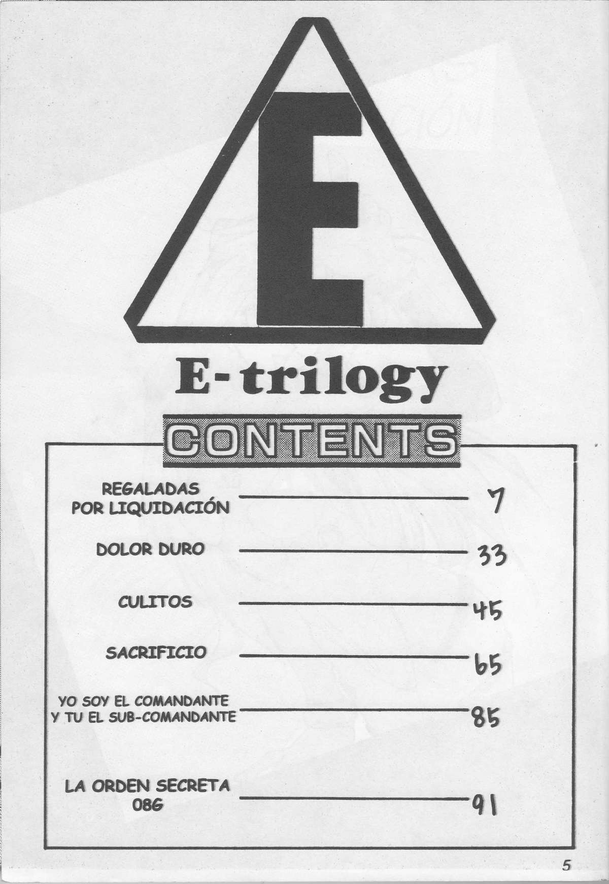 E-Trilogy (Evangelion) [Spanish] 