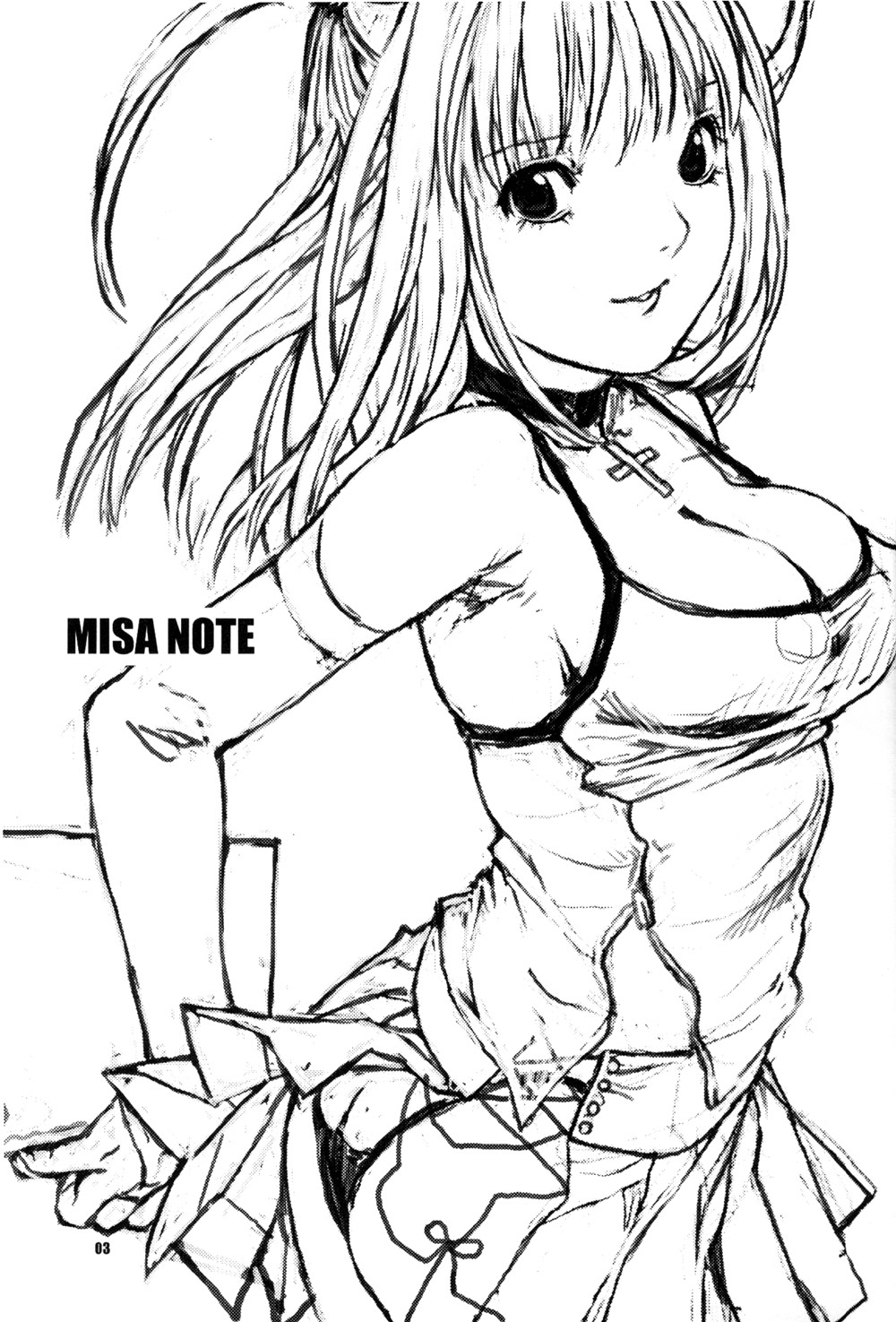 (ComiComi 7) [Nekomataya (Nekomata Naomi)] Misa Note (Death Note) [French] [Nekomataya France] (コミコミ7) [ねこまた屋 (ねこまたなおみ)] Misa Note (デスノート) [フランス翻訳]