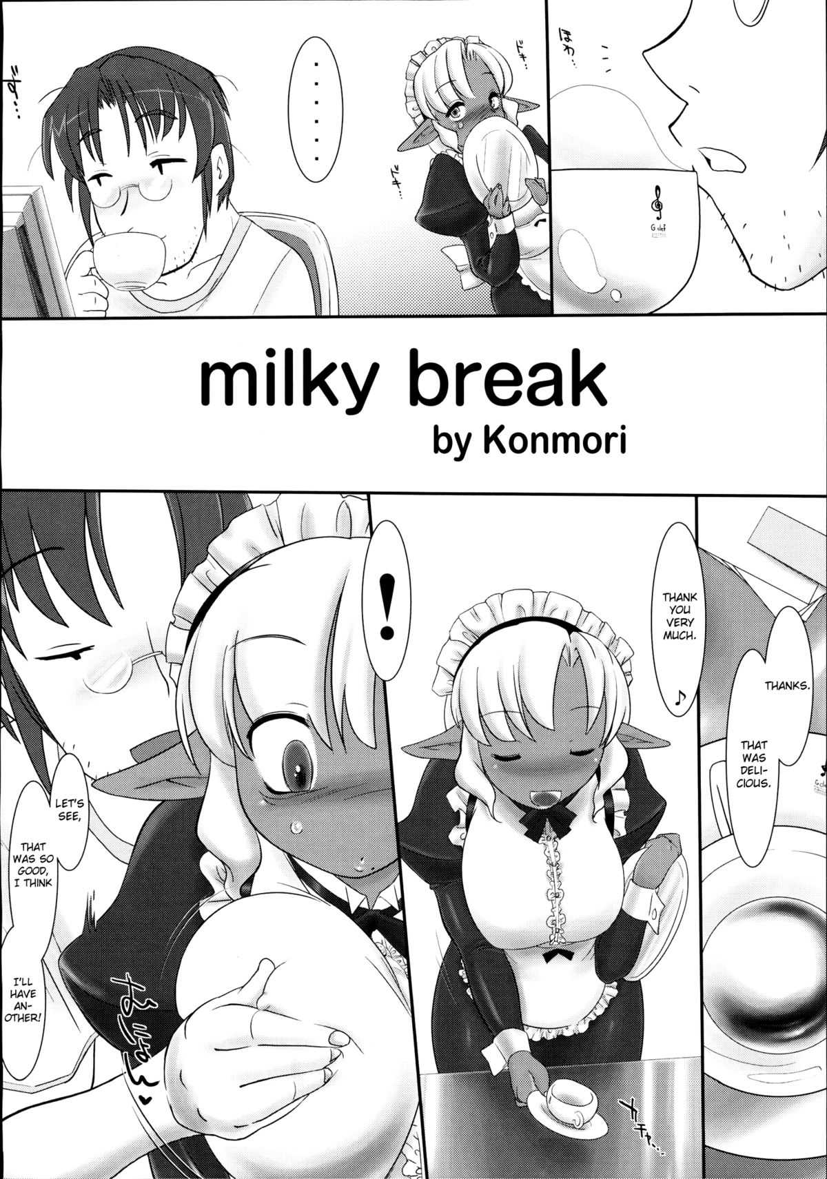 [Kinbou Sokai (Konmori)] milky break (Toranoana Shinzui Vol. 2) [English] [Chocolate] [近傍租界 (こんもり)] milky break (とらのあな 真髄 Vol. 2)