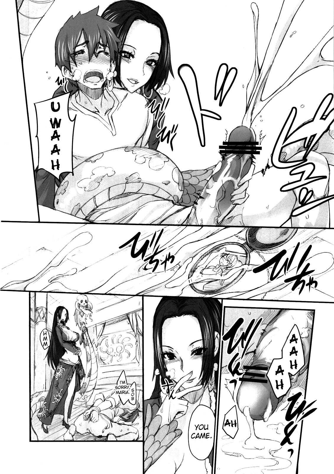 (C81) [Majimeya (Isao)] Grandline Chronicle Jazetsu (One Piece) [English]  (C81) [真面目屋(isao)] 蛇舌 (ワンピース) [英訳]