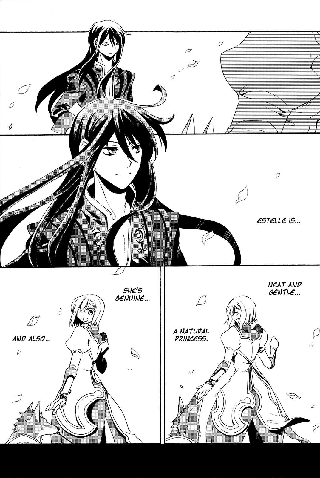 [Aoi Sora (Aozora Air)] Stained in Black, and then Dyed White (Tales of Vesperia) [English] 
