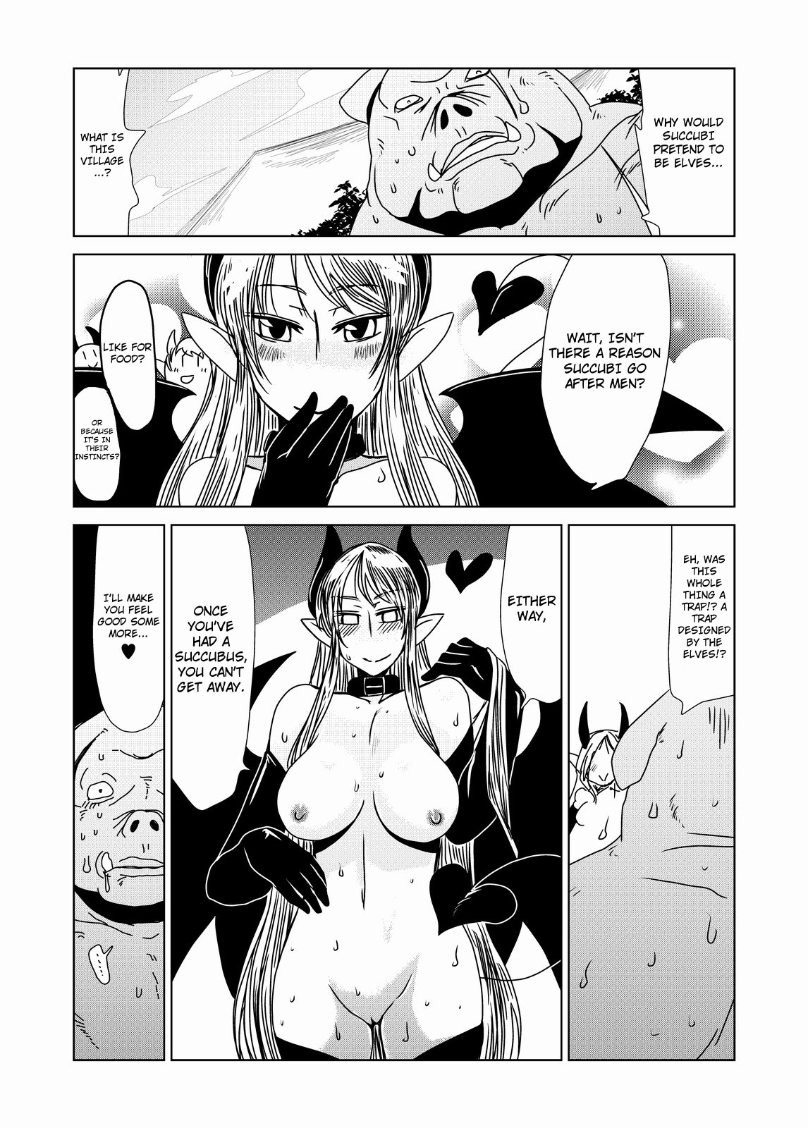 [Hroz] Orc Dakara Elf Osotta Zenin Succubus Datta wa. | We Assaulted Some Elves Because We're Orcs But It Turns Out They Were All Actually Succubi [English] [4dawgz + Thetsuuyaku] [ふろず] オークだからエルフ襲ったら全員サキュバスだったわ。 [英訳]