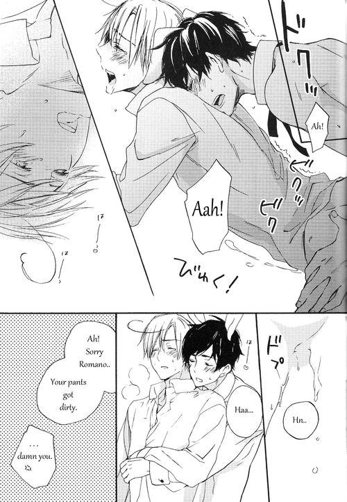 (SPARK6) [Rossie (Haruori)] Suhada no Mama Apron | Simply Bare with an Apron (Hetalia: Axis Powers) [English] (SPARK6) [Rossie (ハルオリ)] 素肌のままエプロン (Axis Powers ヘタリア) [英訳]