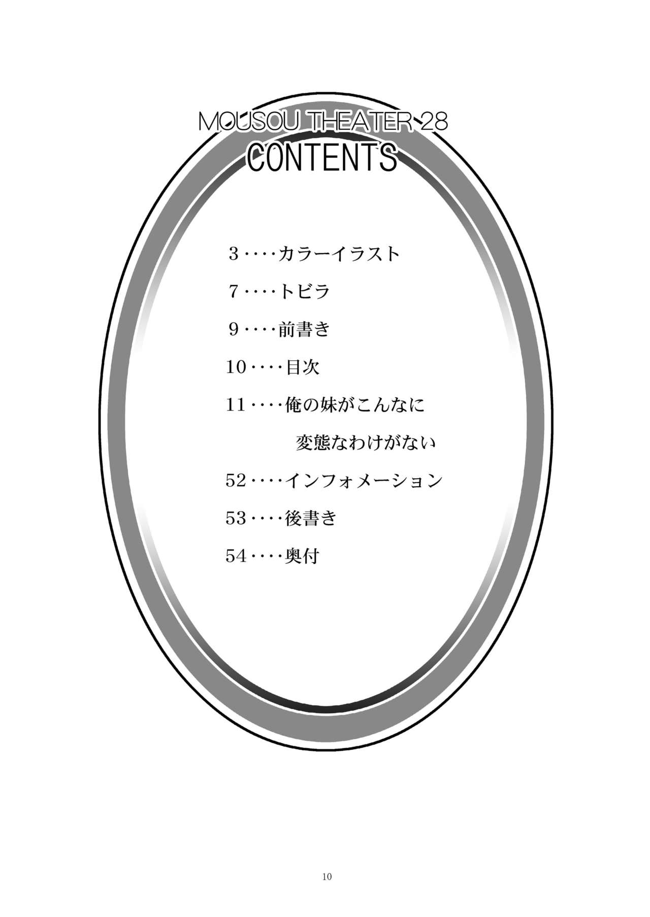 [Studio BIG-X (Arino Hiroshi)] MOUSOU THEATER28 (Ore no Imouto ga Konna ni Kawaii Wake ga Nai) [English] [Digital] [スタジオBIG-X (ありのひろし)] MOUSOU THEATER28 (俺の妹がこんなに可愛いわけがない) [英訳] [DL版]