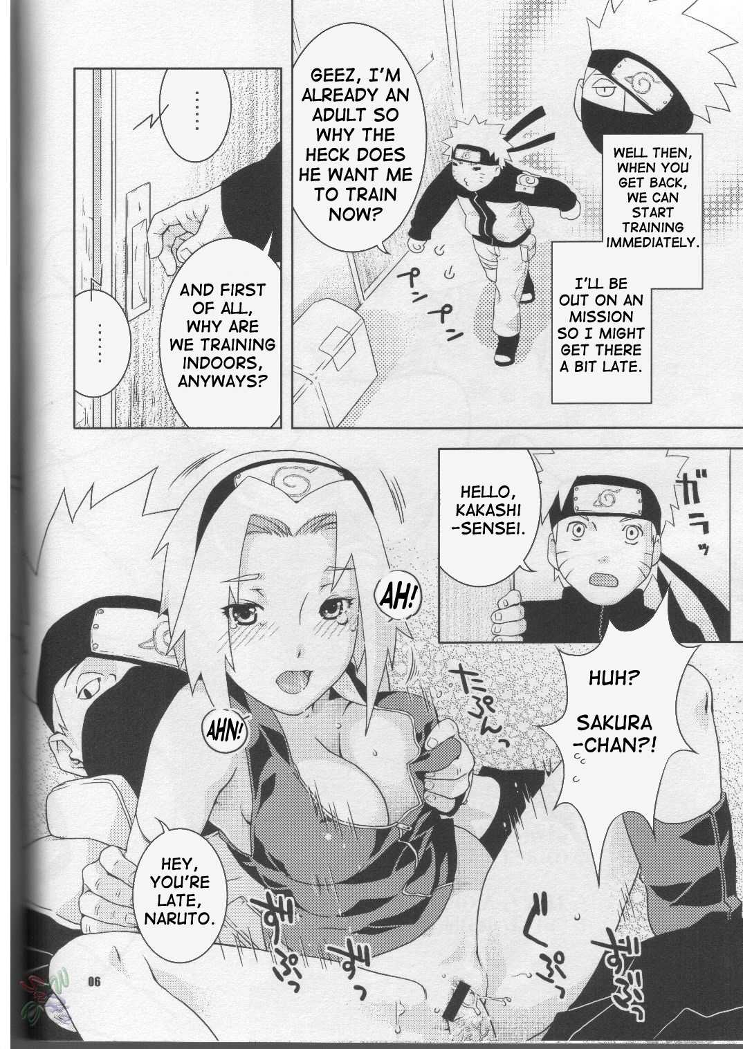 (Comic Communication 8) [NEKOMATAYA (Nekomata Naomi)] Kan hi Sakura (Naruto) [English] [SaHa] (コミックコミュニケーション8) [ねこまた屋 (猫又なおみ)] 寒緋桜 (ナルト) [英訳] [SaHa]