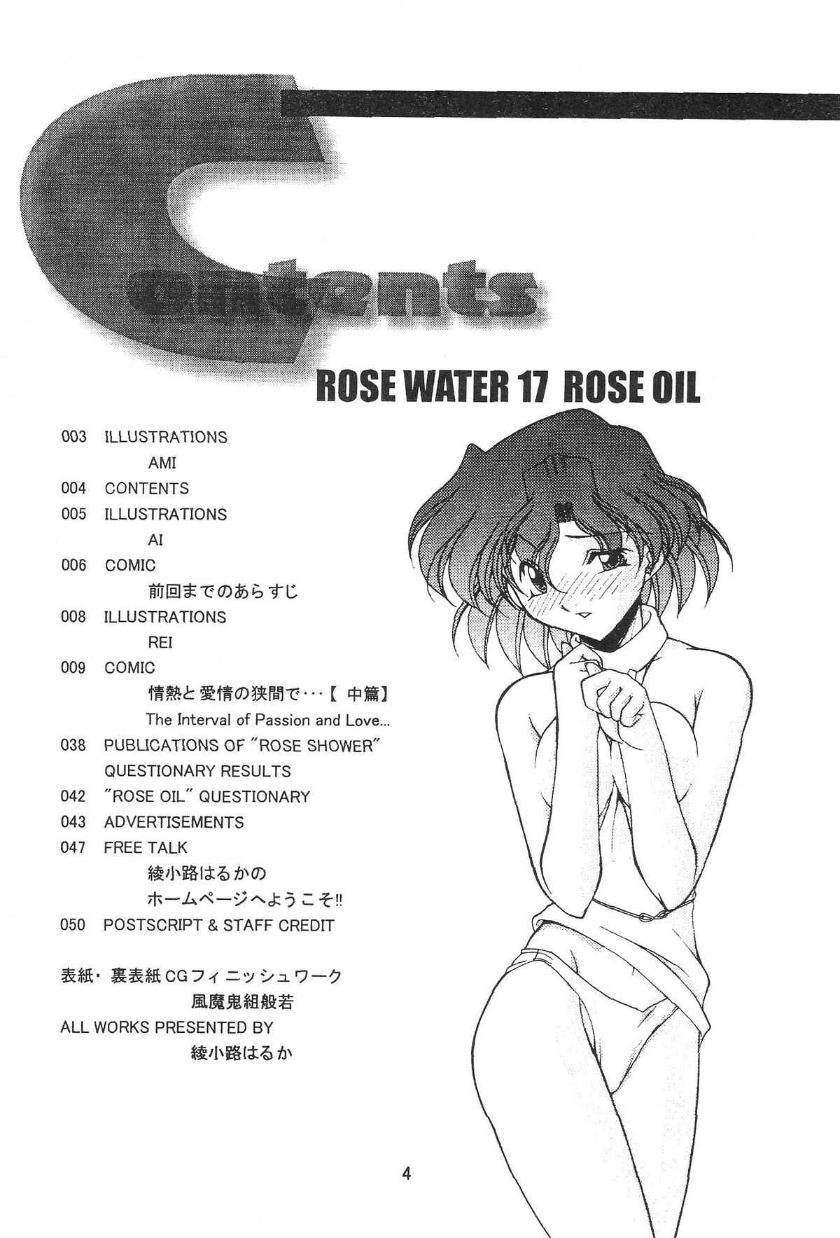 [Rose Water] Rose Water 17 Rose Oil (Sailormoon) 