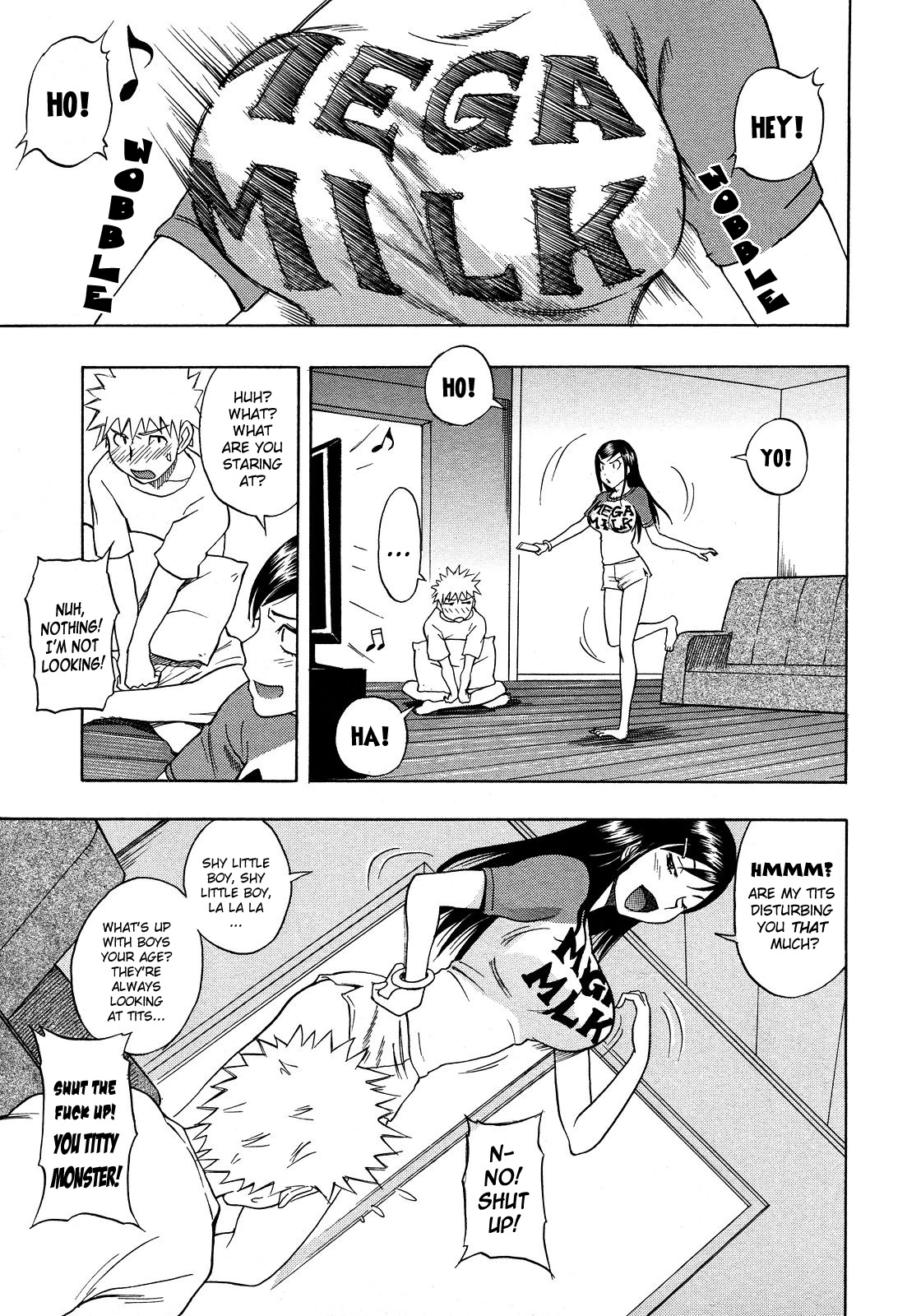 [Shiden Akira] Hinyuu Kyonyuu History | Tiny Boobs Giant Tits History (COMIC Megastore 2008-03) [English] {Rhapfan} [しでん晶] 貧乳巨乳ヒストリー (コミックメガストア 2008年03月号) [英訳]