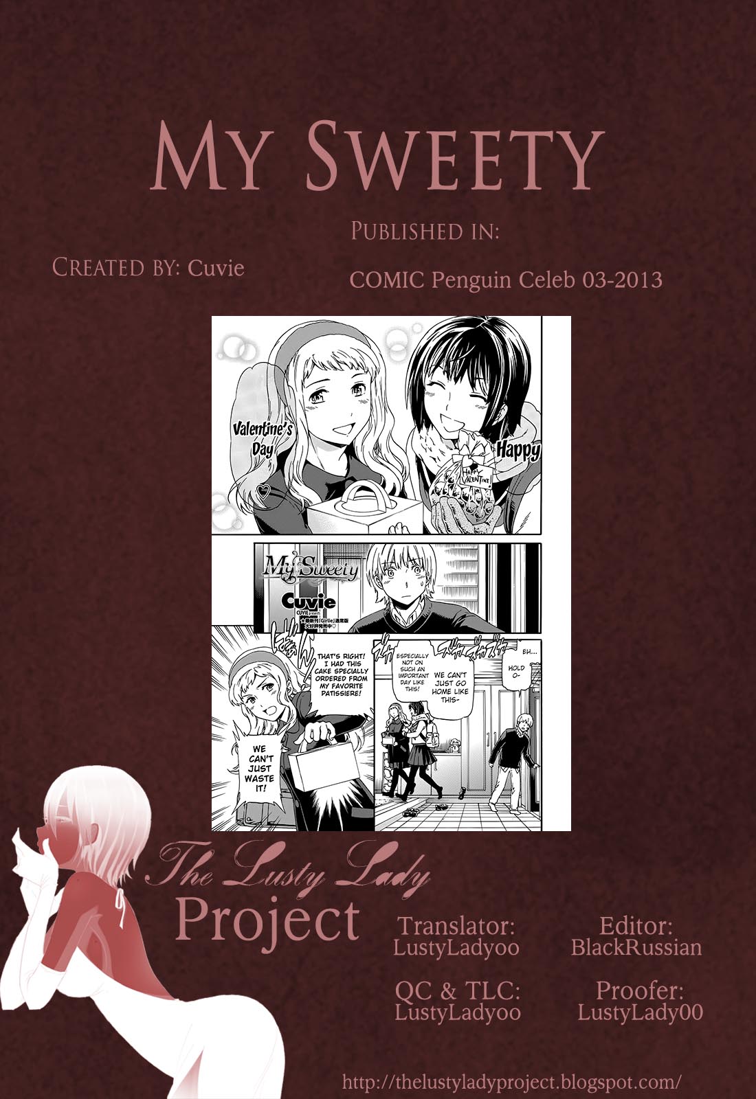 [Cuvie] My Sweety (Comic Penguin Celeb 2013-03) [English] [The Lusty Lady Project] [Digital] [Cuvie] My Sweety (COMIC ペンギンセレブ 2013年3月号) [英訳] [DL版]