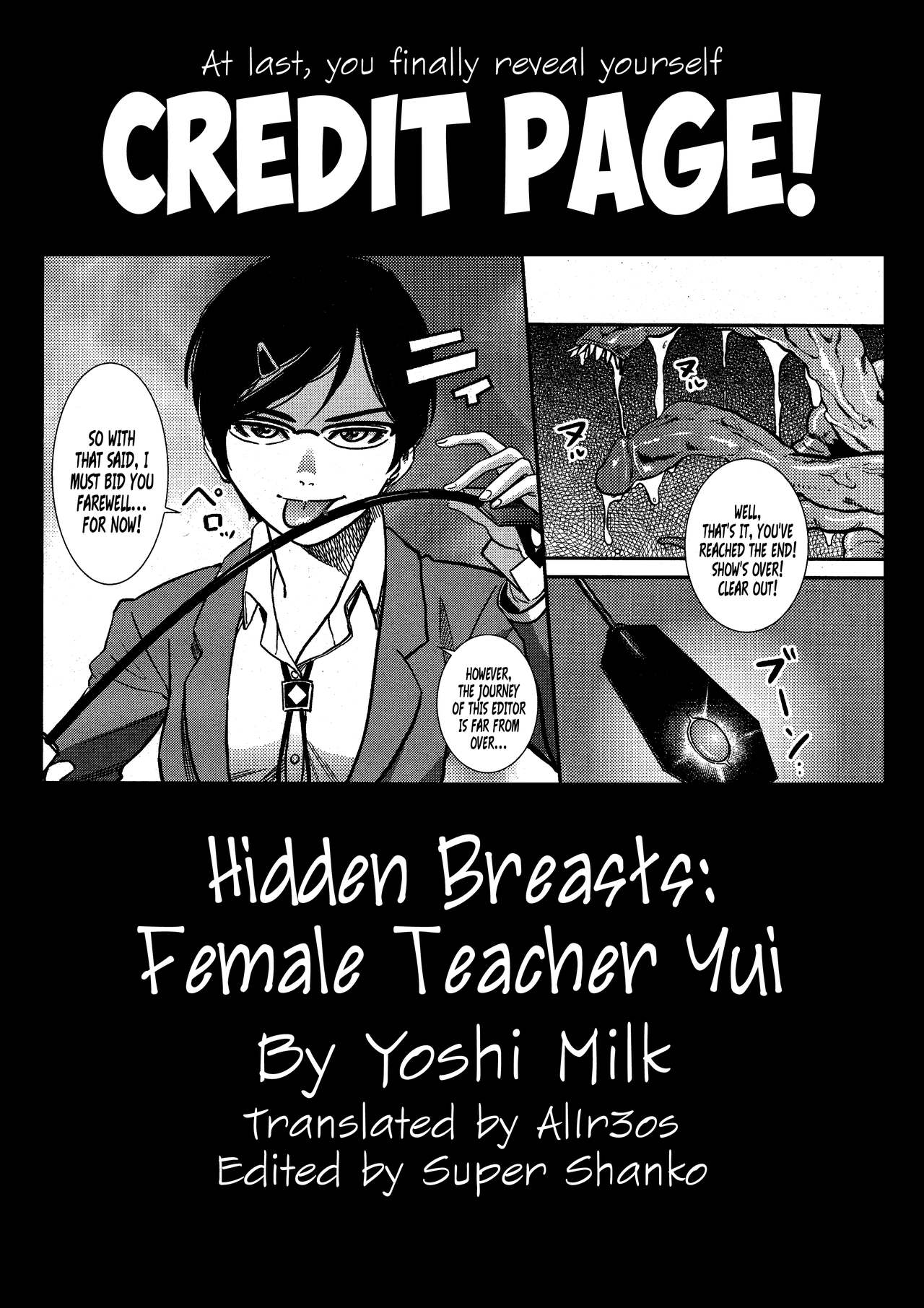 [Yoshi Milk] Sennyuu Onna Kyoushi Yui | Hidden Breasts Female Teacher Yui (2D Dream Magazine 2009-04 Vol.45) [English] {Al1r3os} [よしみるく] 潜乳女教師 ユイ (二次元ドリームマガジン 2009年4月号 vol.45) [英訳]