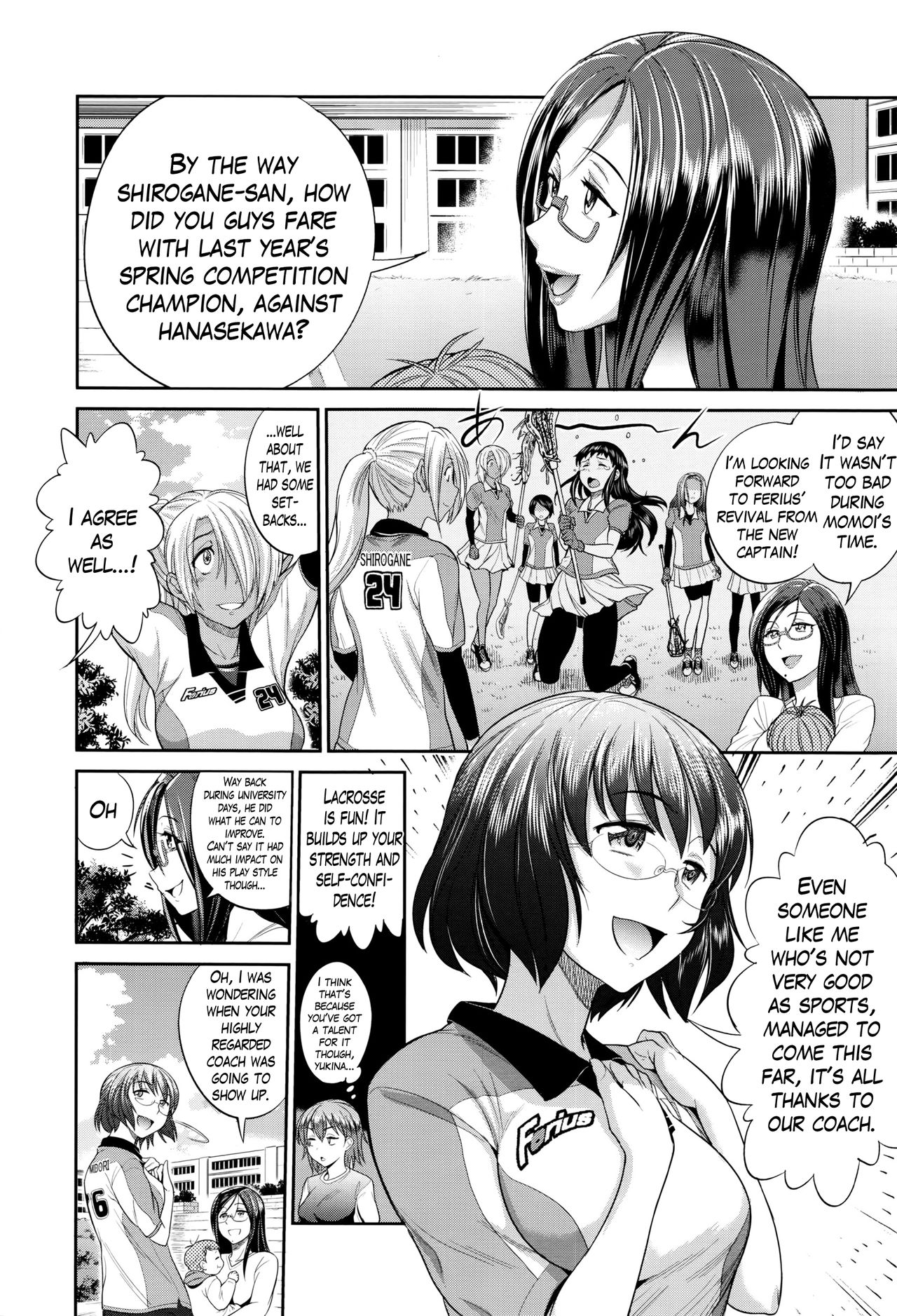 [DISTANCE] Joshi Lacu! - Girls Lacrosse Club ~2 Years Later~ Ch. 0 (COMIC ExE 01) [English] [TripleSevenScans] [DISTANCE] じょしラク！～2Years Later～ 第0話 (コミック エグゼ 01) [英訳]