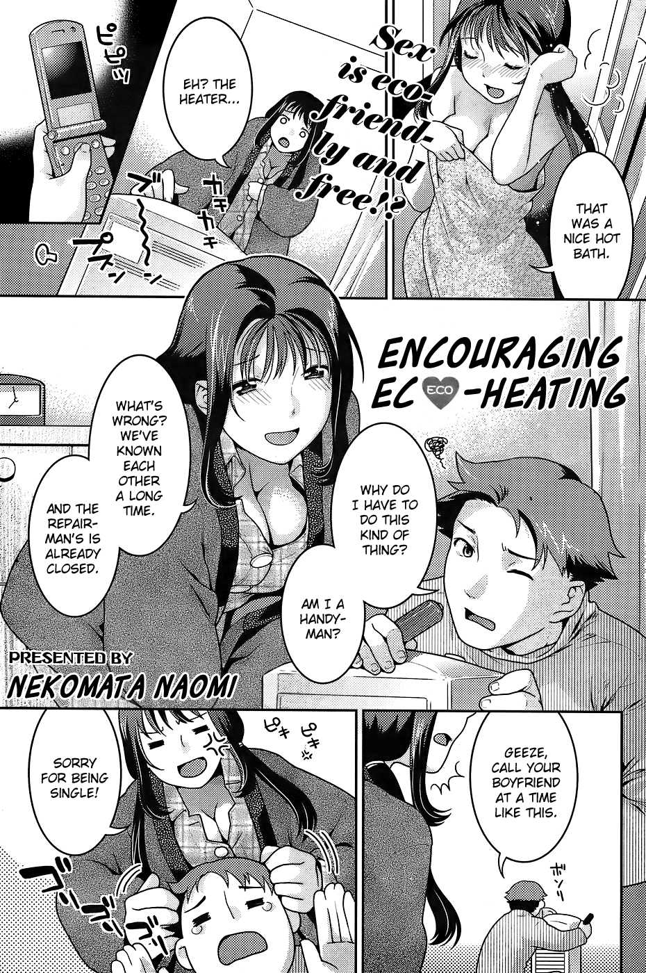 [Nekomata Naomi] Encouraging Eco-heating [ENG] 