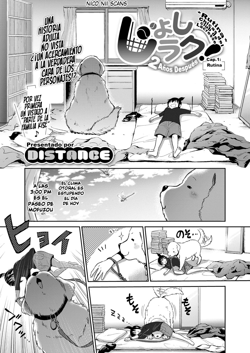 [DISTANCE] Joshi Luck! ~2 Years Later~ Nichijou Hen Ch. 1 (COMIC ExE 11) [Spanish] [NicoNiiScans] [Digital] [DISTANCE] じょしラク! ～2 Years Later～ 日常編 第1話 (コミック エグゼ 11) [スペイン翻訳] [DL版]