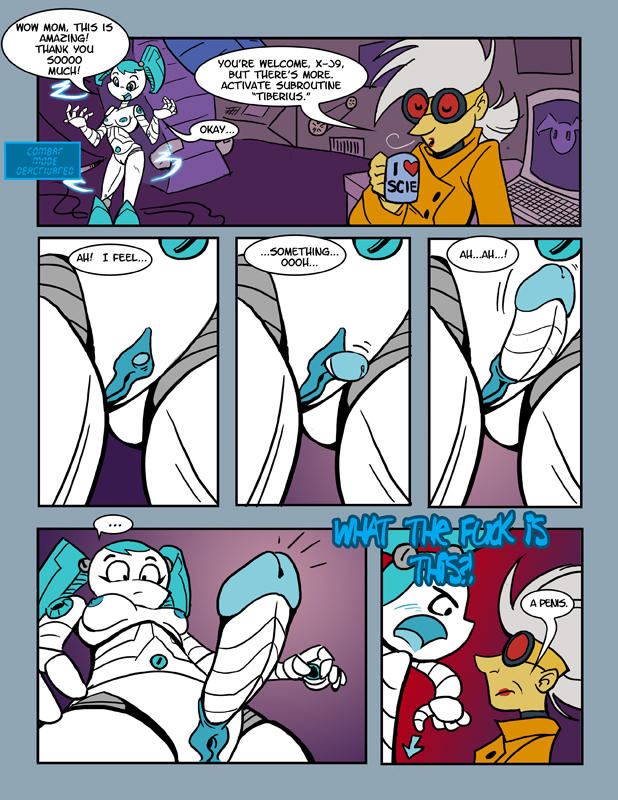 My Life As A Teenage Robot- Unknown Comic + Extra 