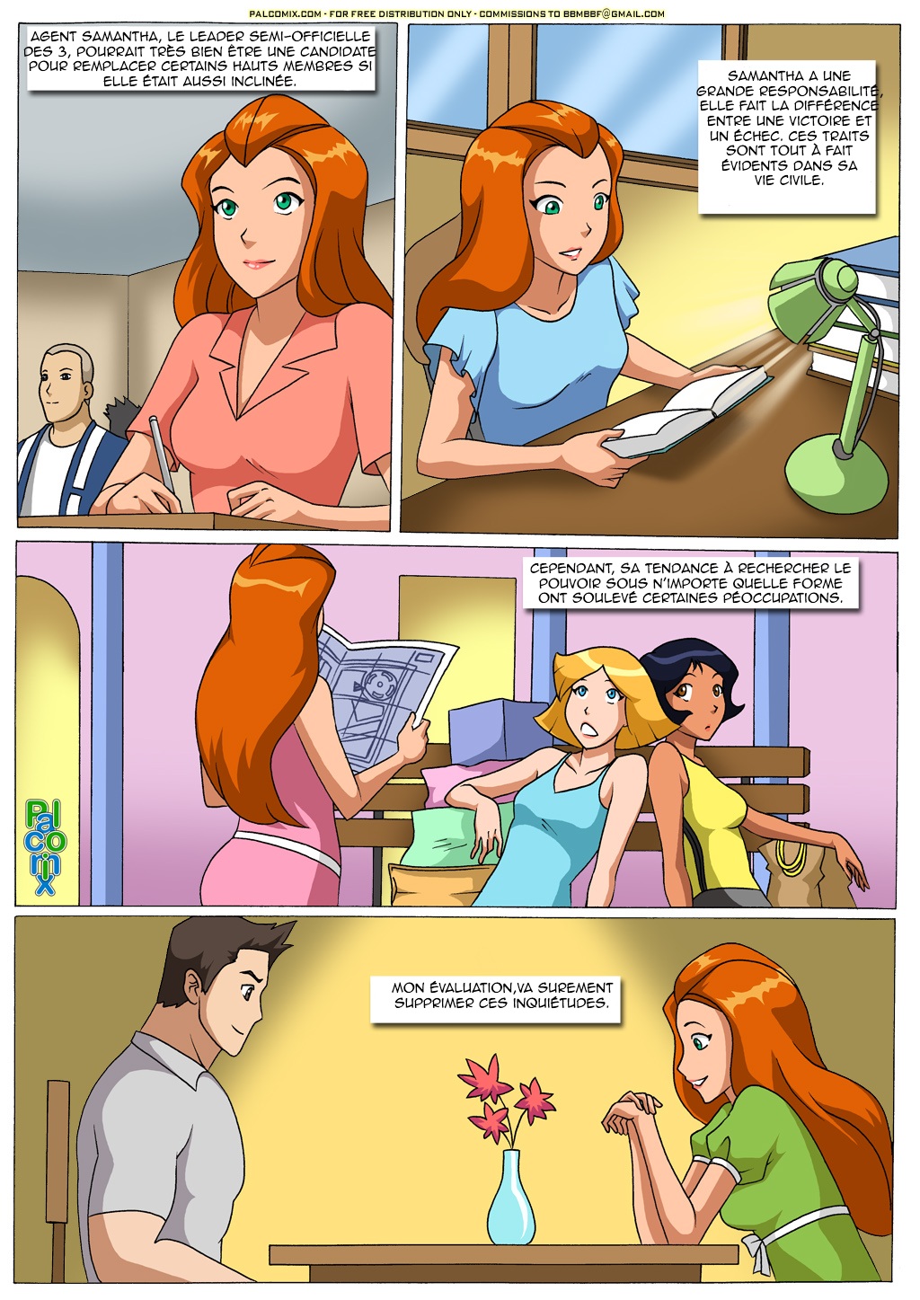 [Palcomix] Deep Cover Evaluation (Totally Spies) [French] 